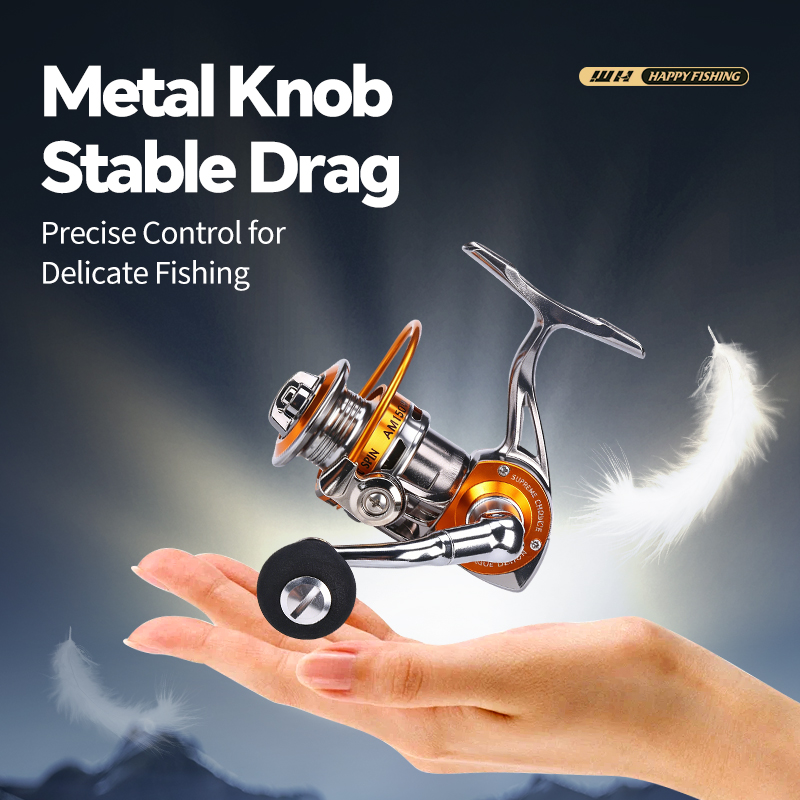 Ice Fishing Reel - WEIHE 150 # Mini Mulinello da