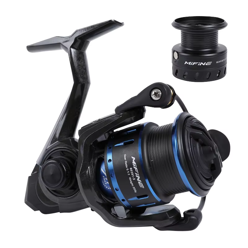 Ice Fishing Reel - Mulinelli da Spinning Leggeri MIFINE Carbon