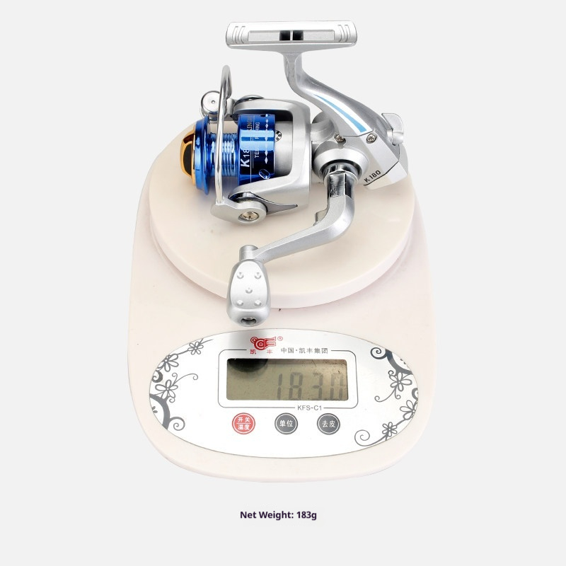 Mulinello da pesca TEBEN K180  - Ice Fishing Reel recensione e prezzo