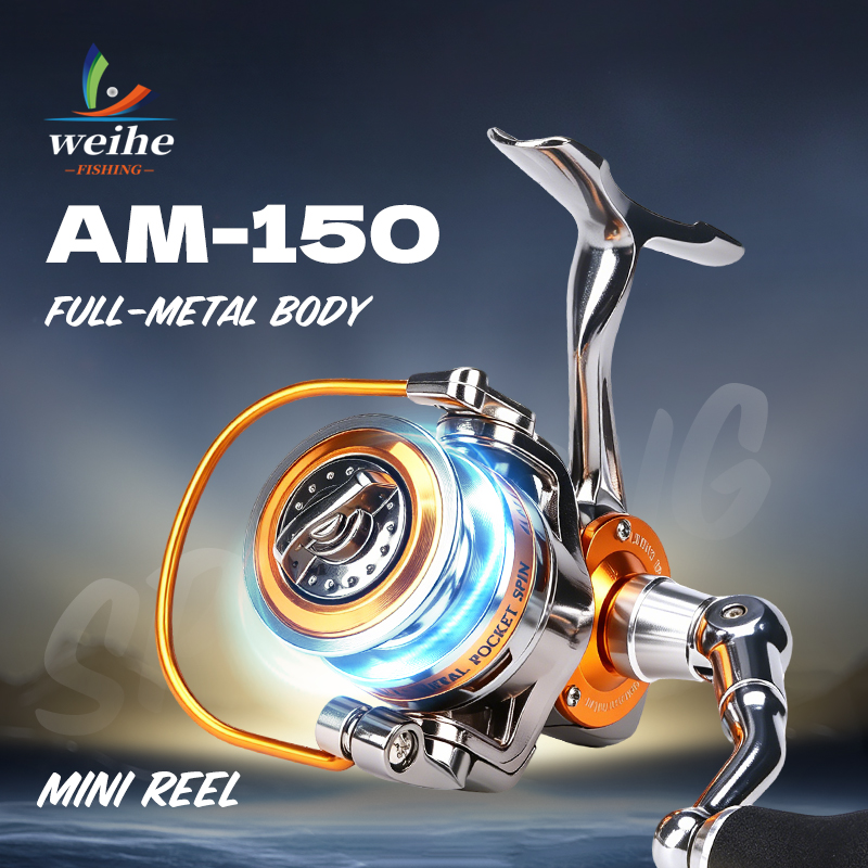 WEIHE 150 # Mini Mulinello da  - Ice Fishing Reel recensione e prezzo